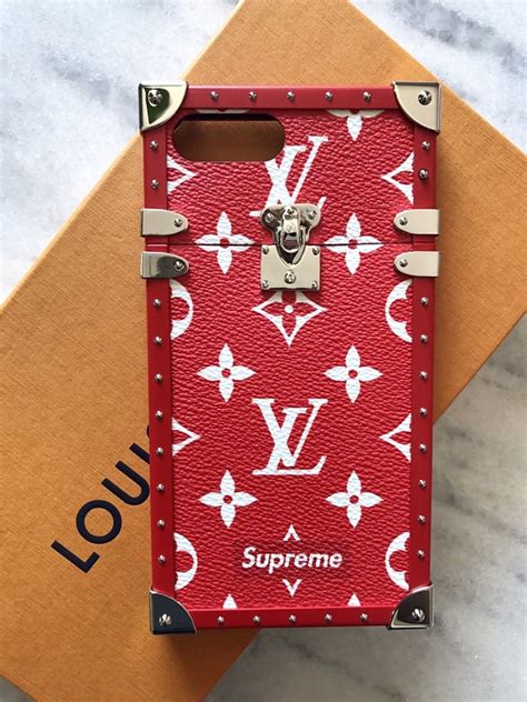 louis vuitton supreme iphone 7 case replica|Louis Vuitton iPhone case price.